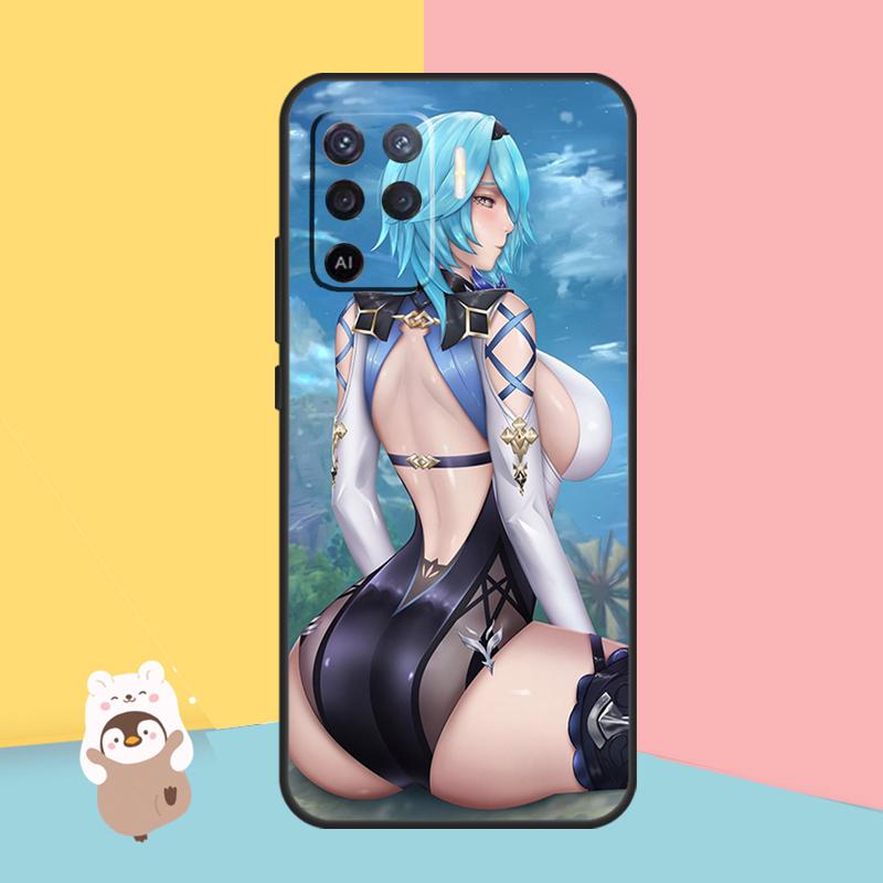 Genshin Impact Hentai Sexy Case For OPPO A94 A74 A54 A53S A53 A31 A5 A9 2020 A52 A72 A83 A91 A93 A1K A15 A16 Cover