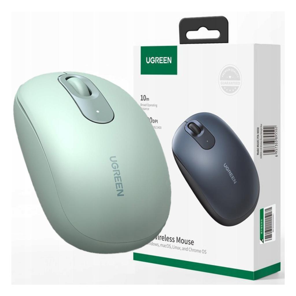 Myszka Bezprzewodowa Ugreen 90672 2.4G (Seledynowa Zieleń)