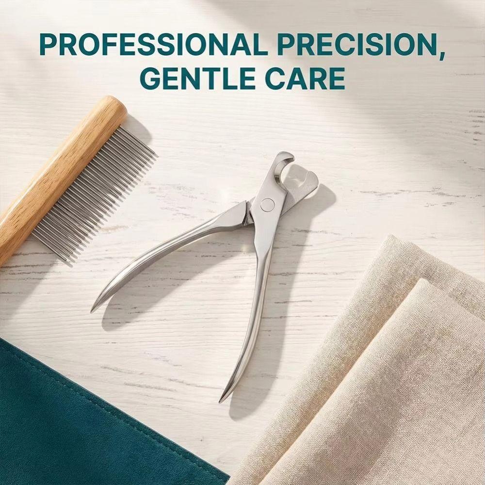 Heavy Duty Dog Nail Cutter Nonslip Handle Cat Nail Trimmer Pet Grooming Tool Cat Claw Grooming