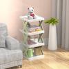 Plastic Shoes Storage Organizer X-Shaped Color Shoe Cabinet Multi Layer Simple Shoes Shelf Home