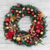 50Pcs/box Christmas Tree Balls Ornament Red Gold Hanging Bauble Pendant 2026 Christmas Decoration for Home 2026 New Year Gifts