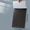 1 Stück Schwarze Kunststoff-Klemmbretter, 12x8 Zoll Klemmbrett fasst 80 Blatt, Flache Schwarze Klemmbretter im Großpack zum Schreiben, Klemmbrett