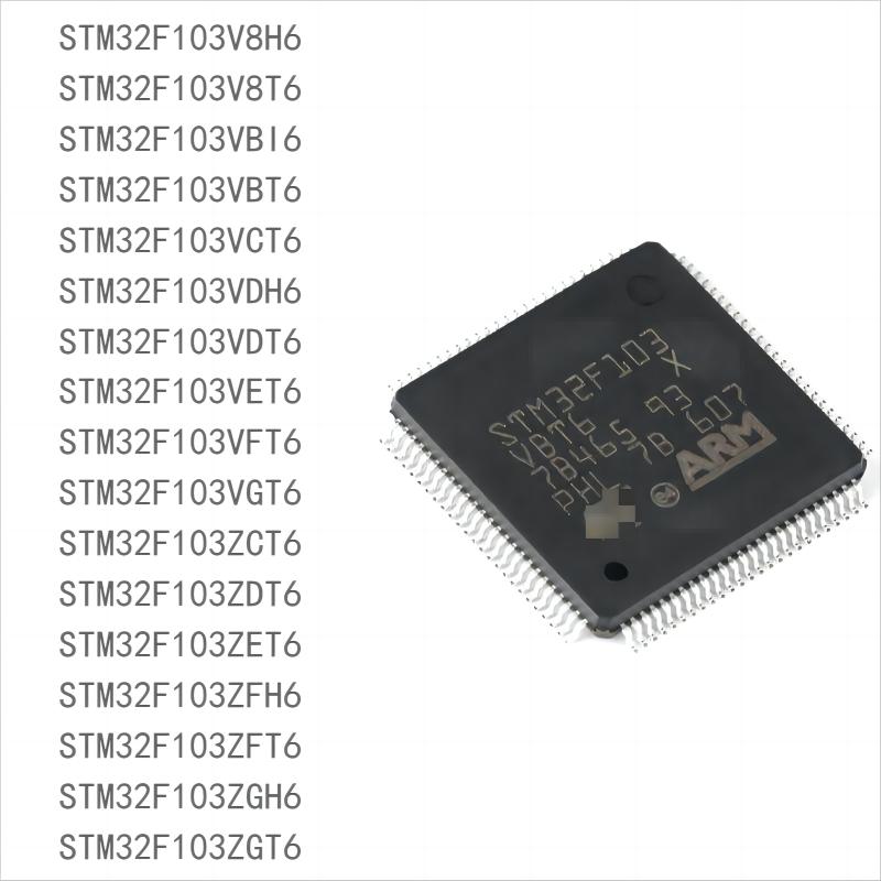 

100PCS brand new STM32F103series V8H6 V8T6 VBI6 VBT6 VCT6 VDH6 VDT6 VET6 VFT6 VGT6 ZCT6 ZDT6 ZET6 FH6 ZFT6 ZGH6 ZGT6 STM32F103ZFT6(10PCS)
