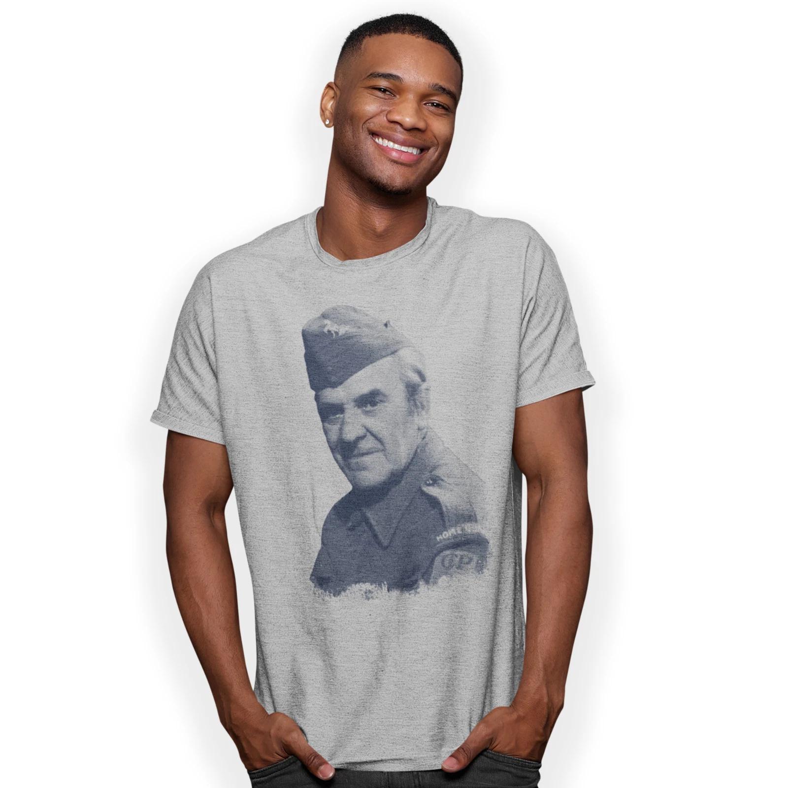 John Le Mesurier Sgt Wilson T-Shirt Dad s Army Classic Comic Actor Birthday Gift M