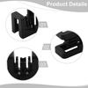 10Pcs 66820-4BA5A Wiper Hood Trim Deflector Panel Reset Clips For Nissan Xtrail