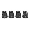 4Pcs Parking Assist Sensor Bezel Replace 5LS52TZZAA for Dodge Ram 1500 2014-2018