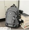 Schoolbag Korean tooling trendy texture schoolbag college student function street style commuting travel casual versatile backpack