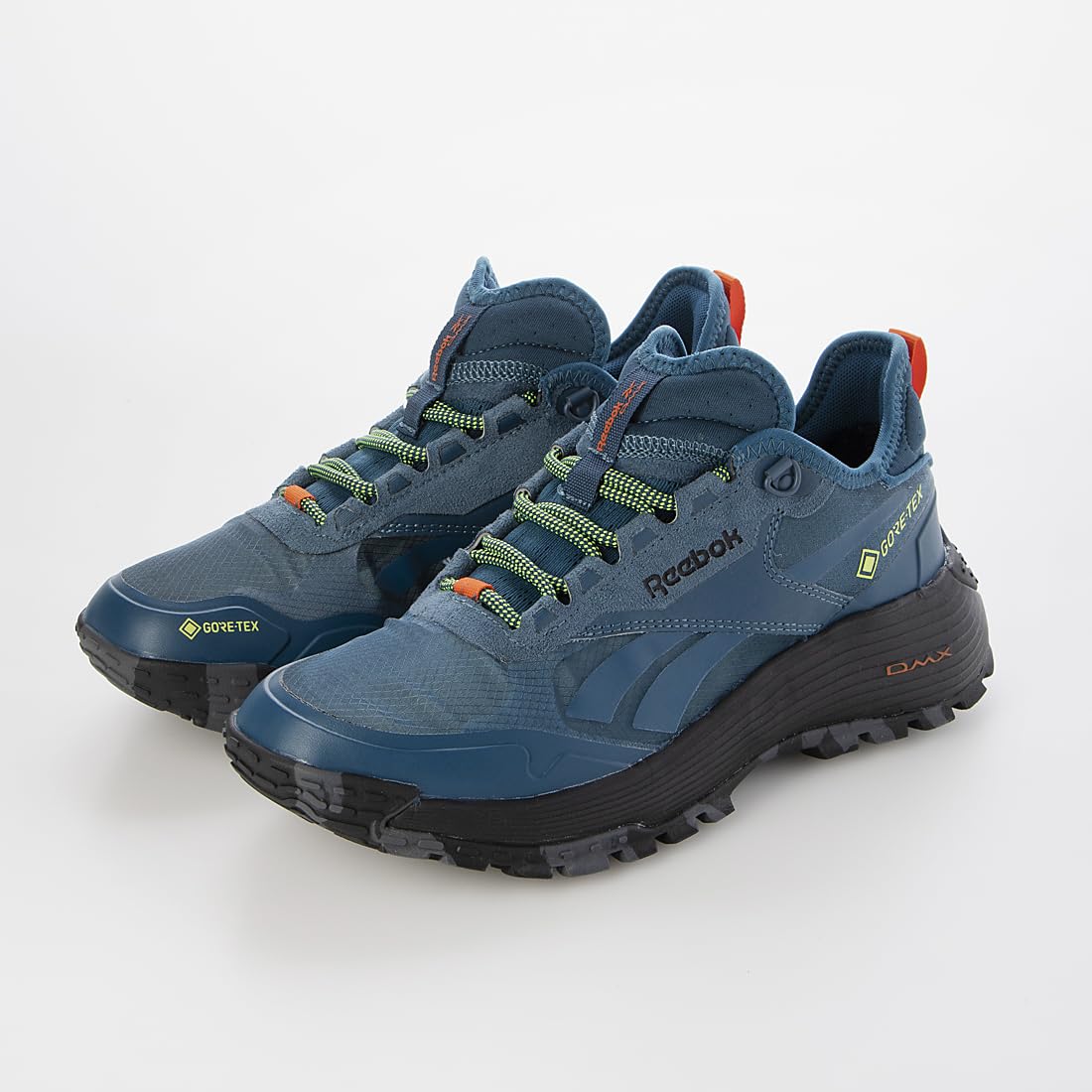 

Reebok DMX TRAIL GTX GORE-TEX Водонепроницаемые кроссовки для трейлраннинга Синий цвет побега 23,0 см
