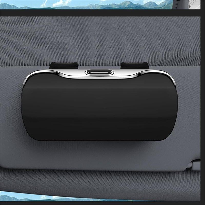 Interior Soft Glasses Hanger For Car Sunglasses Holder, Sun Visor,Protective Eyewear Eyeglass Storage Case For SUV Sedan Truck