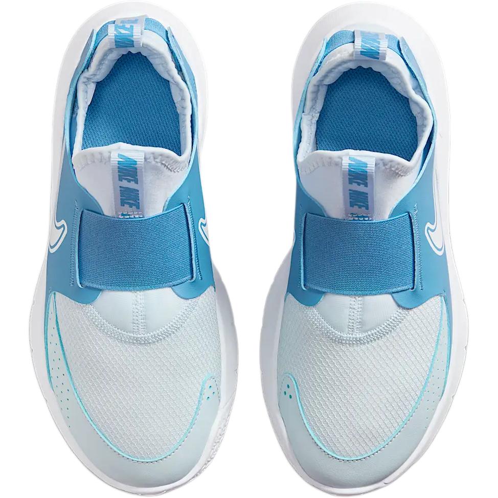 Nike Flex Runner 3 Fabric Comfortable Non-Slip Durable Low-Top Kids Running Shoes Kids Sneaker Purple-Blue Vibrant-Blue White FN1294-402