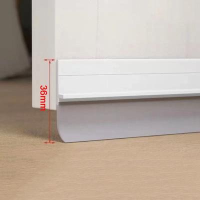 New PVC Door Seal Strip Flexible Anti Collision Door Draft Stopper Self Adhesive Windproof Window Weather Stripping Door
