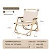 Portable Aluminum Folding Camping Chair