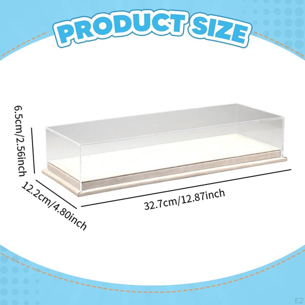 1/64 Model Car Display Case Diecast Storage Desktop Dustproof Organizer