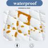 Waterproof Bed Sheet with Cotton Clip, Urine Insulation, Anti Slip, Fully Wrapped Mattress Protective Cover, Single Piece Bed Cover