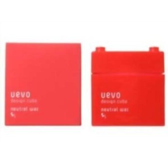 [Set of 2] Demi Uevo Design Cube Neutral Wax 80g
