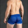 Summer Men Sport Shorts Color Matching Hollow Mesh Loose Drawstring Elastic Waist Quick Dry Jogging Gym Vacation Beach Shorts