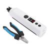 Pet Nail Grinder with Double LED Light Anti Slip Handle Quiet Electric Dog Cat Nail Trimmer for Pet Grooming