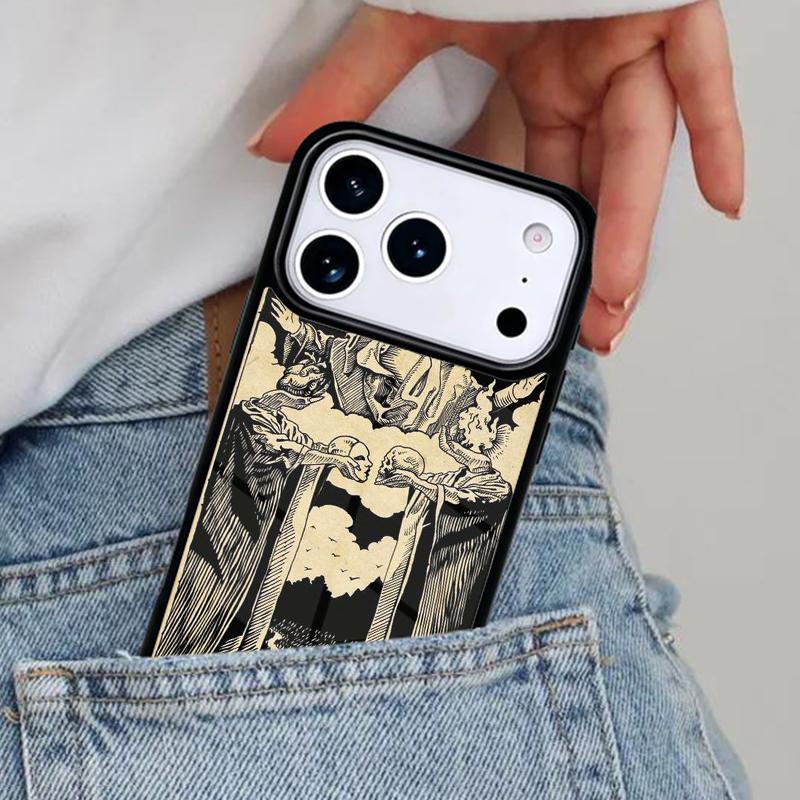 

Чохол для телефону Tarot Card Astrology Sun Moon Lover для iPhone 17ProMax 12 13 14 15 16e 17 Pro Max Plus Air Cover iPhone 12 Pro