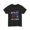 Brave 69 Retro Grafik T-Shirt | Inspirierendes Athletisches Cooles Geschenk Baumwoll-T-Shirt