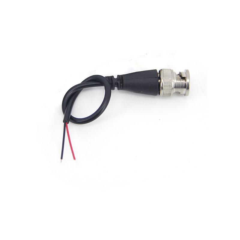5 Stück BNC Stecker 2-polig FÜR Q9 Adapter Strom Pigtail Kabelleitung BNC Stecker Draht