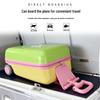 New 20-inch Children's Ride-on Carry-on Luggage with Password Lock and Detachable Trolley