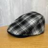 Casual plaid beret contrasting color forward hat spring and autumn men's and women's winter reverse cap versatile painter hat