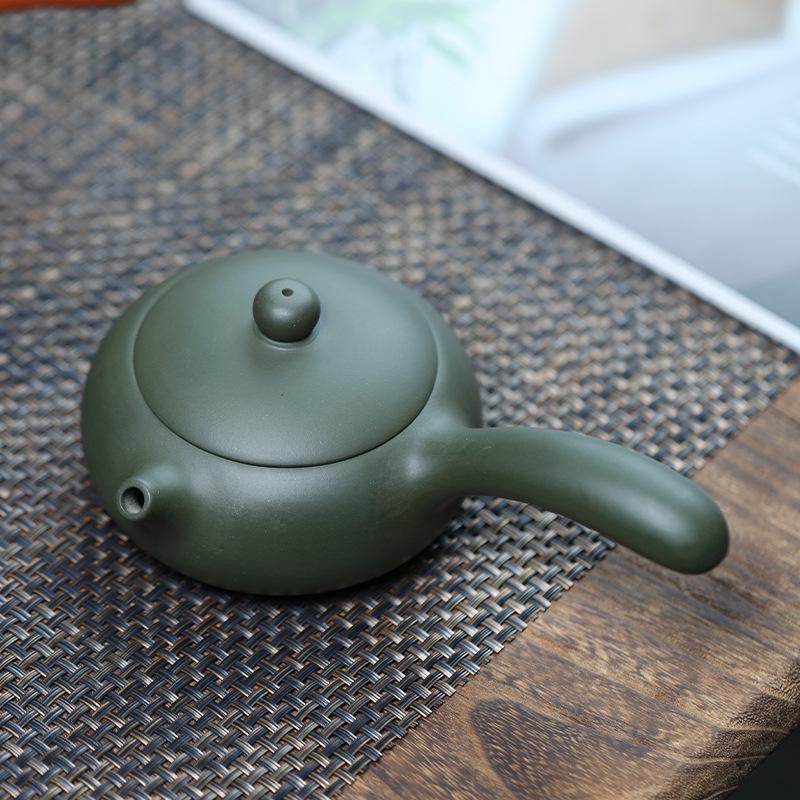 Tangyu Zisha Side Handle Xishi Teapot - Original Yixing Clay Kung Fu Teaware