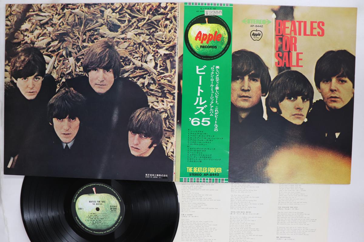 Виниловая пластинка BEATLES  Beatles For Sale AP8442 APPLE 1970 Япония Obi Рок Б/у