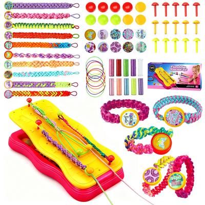 Kit de Tricô, Brinquedo, Brinquedo de Tricô, Kit de Artesanato, Pulseira, Kit de Artesanato, Acessórios, DIY, Meninas do Ensino Fundamental, Presente de Natal, Presente de Aniversário,