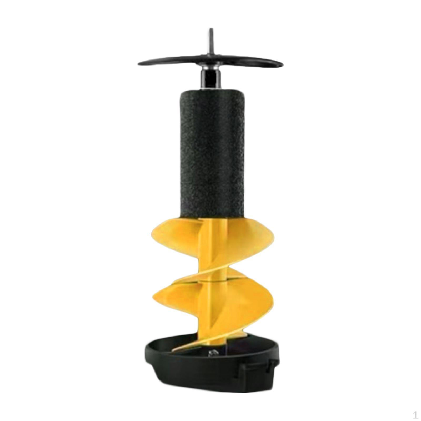 

Ледовый бур шнек 8 20 Длина Металлические рыболовные принадлежности для океанов жёлтый