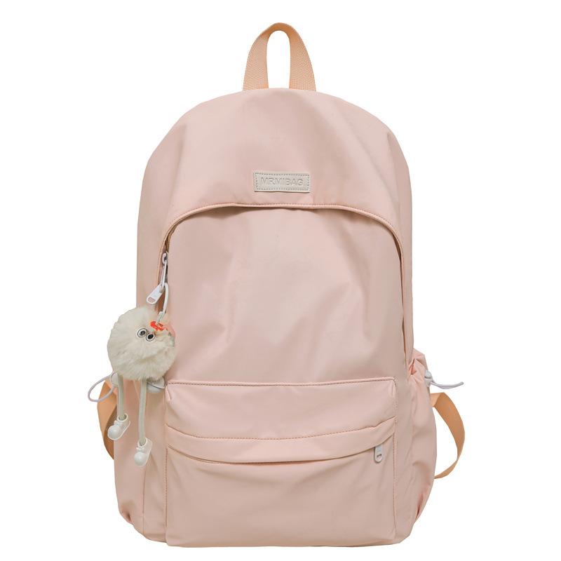 

Студенческий рюкзак Женская большая наплечная сумка розовый