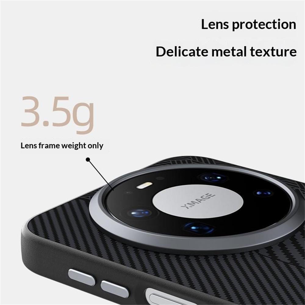 ABEEL For Huawei Mate 80 Pro Magnetic Case PC + TPU + Aluminum Alloy + PU Leather Slim Phone Back Cover