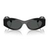 Versace Solid Design Cat Eye Sunglasses Women Sunglasses Black VE4480U