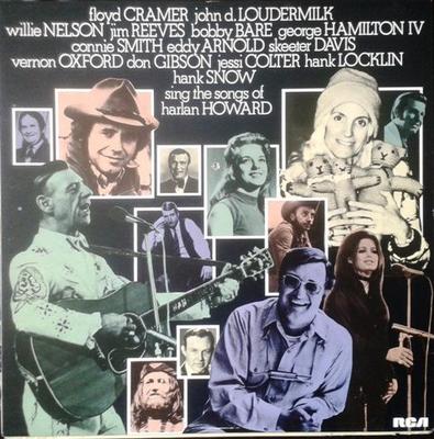 LP Record VARIOUS - The Songs Of Harlan Howard PL42012 RCA Victor 1977 UK Folk Used