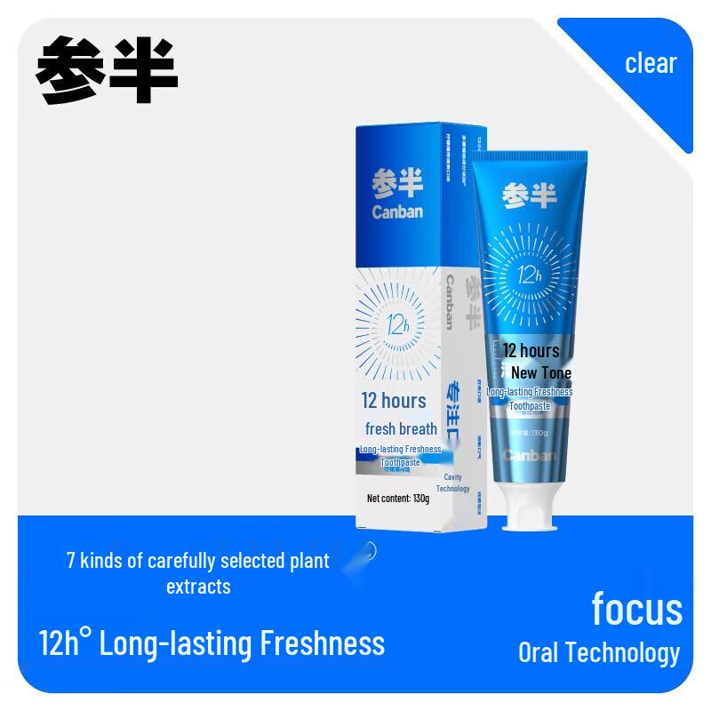Canban Langanhaltende Minz-Zahnpasta