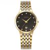 Mens Watches Top Brand Luxury Quartz Diamond Watches For Men Gold Watch Men Stainless Steel Ultra Thin Relogio Masculino
