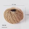 Jute Twine & Ribbon Set: Cake Decoration, Valentine’s & Birthday Bouquets, Fresh Flower Arrangements, Baking Accessories