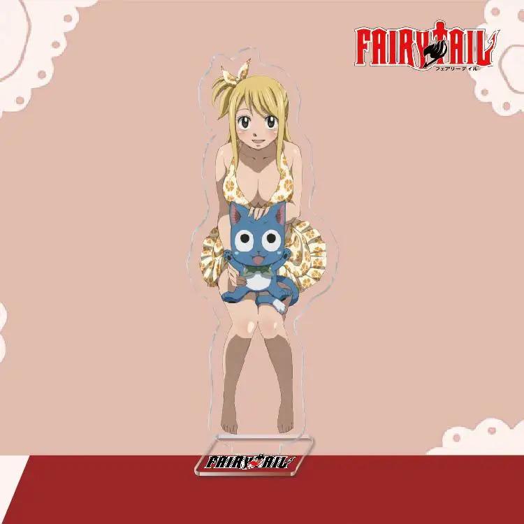 

Аніме Fairy Tail Акрилові декоративні ремесла Іграшки Колекційні фігурки Настільні прикраси для дому