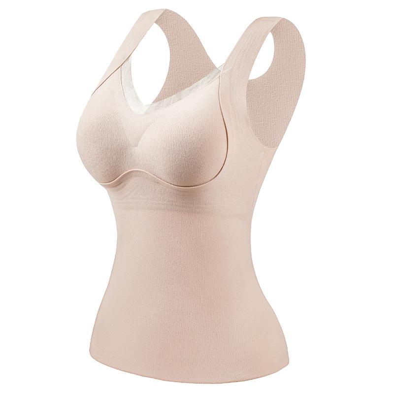 Damen Thermo-Weste mit integrierten BH-Cups