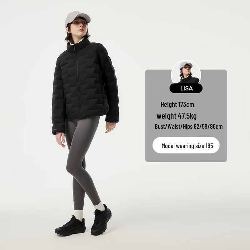 Tanboer Women's Lightweight Stand Collar Down Jacket TBF360260A