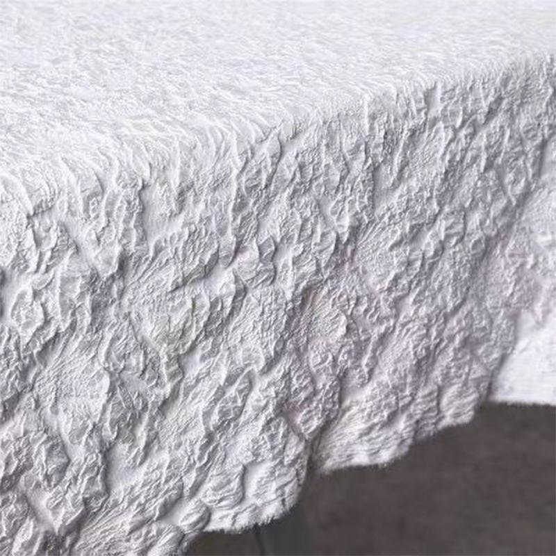 1m Vintage Relief Lily Jacquard Fabric for DIY Women's Dresses Princess Dress Children's Clothing Handmade Sewing Texture Fabric