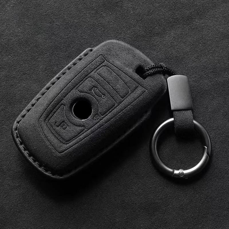 Car Key Case Leather Cover For BMW X1 X3 X4 X5 F15 X6 F16 G30 7 Series G11 F48 F39 520 525 F30 118i 218i 320i Car Accessories