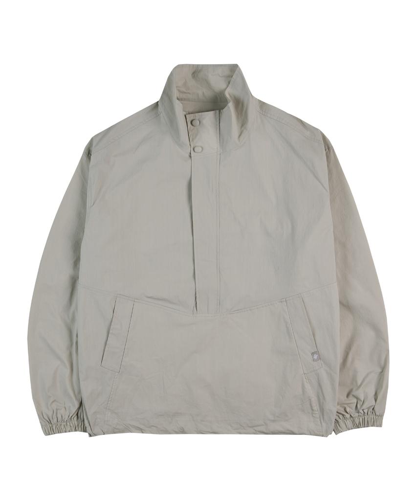 Search410 Half-Flap Spandex Anorak Zip-Up Gray