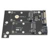 Adapter Card Dual MSATA SSD To Dual SATA3 Fast Reading Speed Converter Computer Accessories