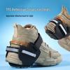 TPE Reflective 9-Spike Heel Ice Crampons