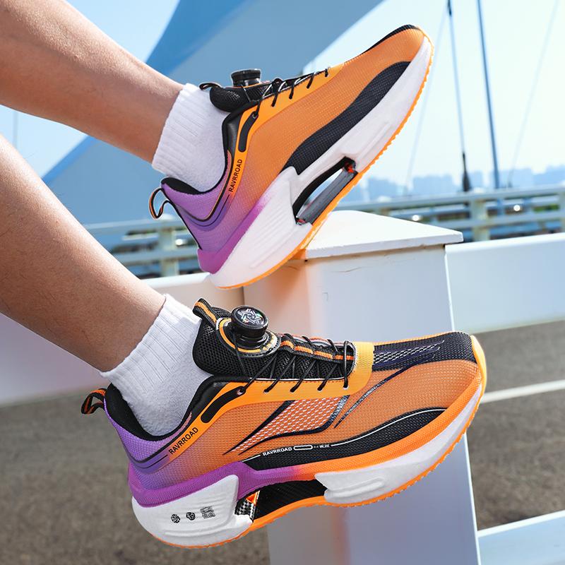 Casual sports shoes men's fashion four season comfortable height increasing outdoor wear-resistant running casual sports shoes