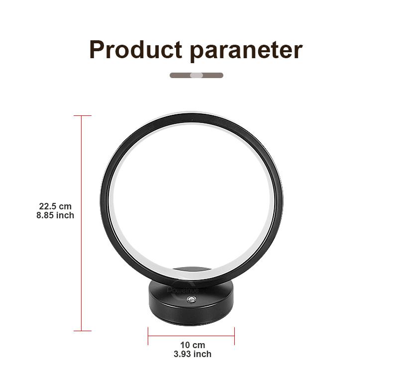 Bedroom Desk Lamp High Power LED Table Light Portable Study Table Lamp Dimmable Light Reading Desk Light Night Lamp