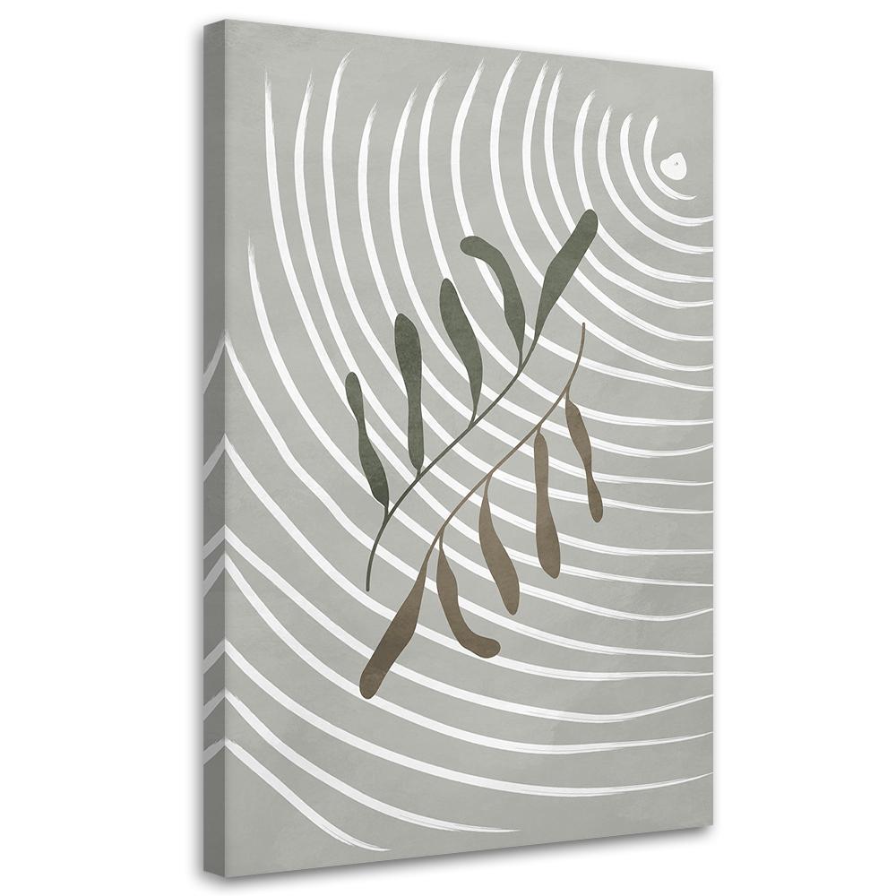 Canvas Print, Boho Lines and Branches