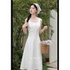 Elegant French-Style Summer Dress