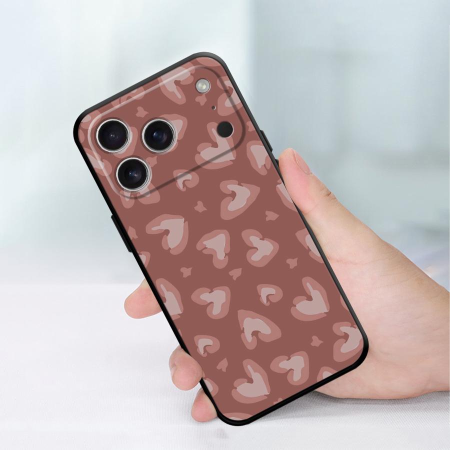 Case for Apple iPhone 17 Pro Max XR XS MAX 14 12 15 Pro 7 8 Air 16 13 11 Funda Phone Cover Leopard Print